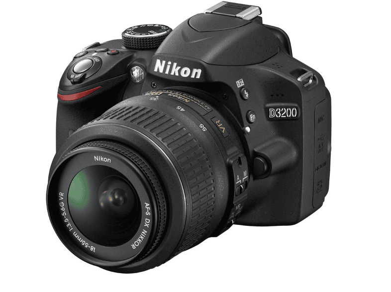 NIKON D3200 18-55 mm + 55-200 mm VR Lens Kit Dijital SLR Fotoğraf