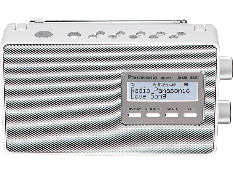 PANASONIC Radio (RF-D10EG-W)