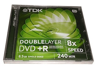 TDK DVD+R Double Layer 8X Kalın Kutu