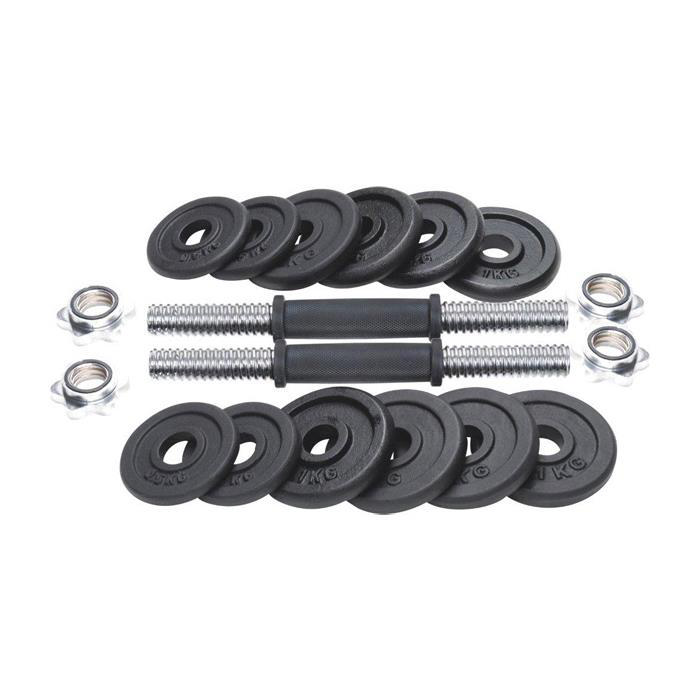 VOIT 1VTASDKMOSET/15K 15 kg Oval Dambıl Seti