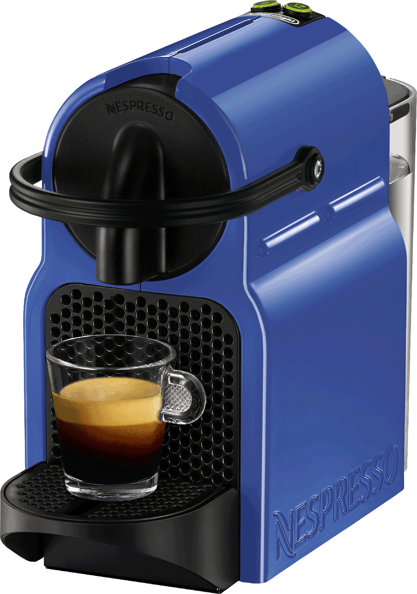 DELONGHI Nespresso Inissia EN 80.BL Blueberry Kapselmaschine Blueberryblau