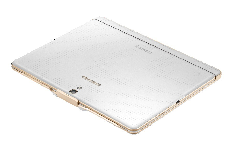 SAMSUNG EJ-CT800MWEGDE Keyboard-Case mit Tastatur Weiß
