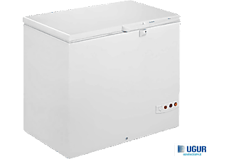 UGUR (+) UCF210SSL UED210 YT 1SP  190lt A++ Enerji Sınıfı Sandık Tipi Derin Dondurucu 1 Sepetli Beyaz