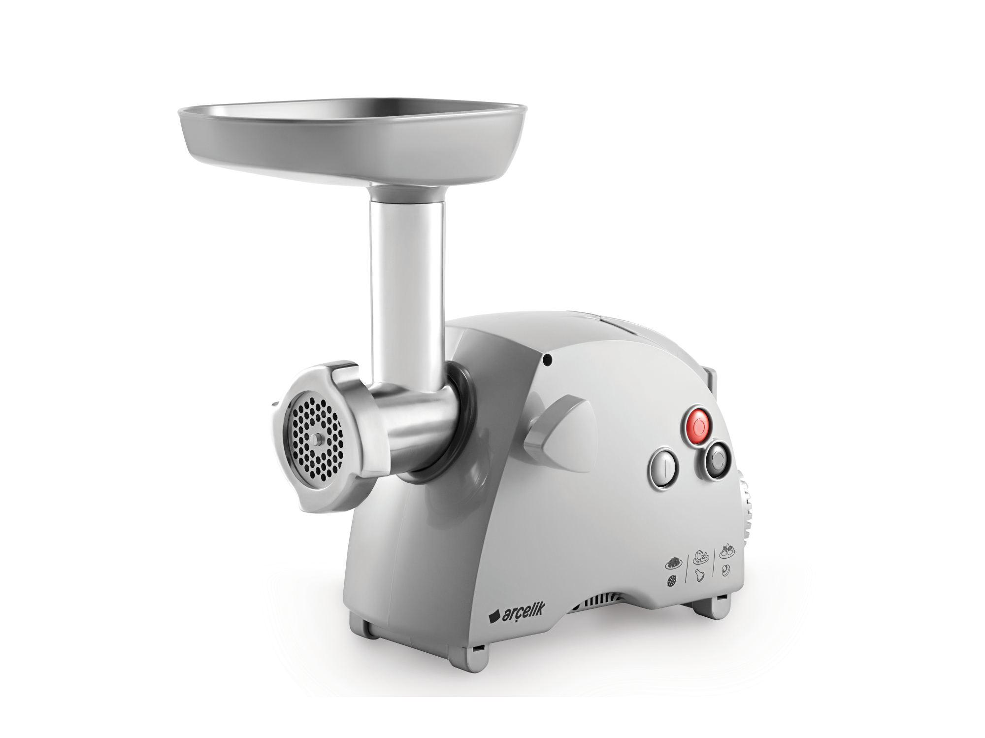 ARCELIK K 1766 700 W Motor Gücü 1400W Kilit Motor Gücüyle 1 Kg/Dak Kapasiteli Kıyma Makinesi
