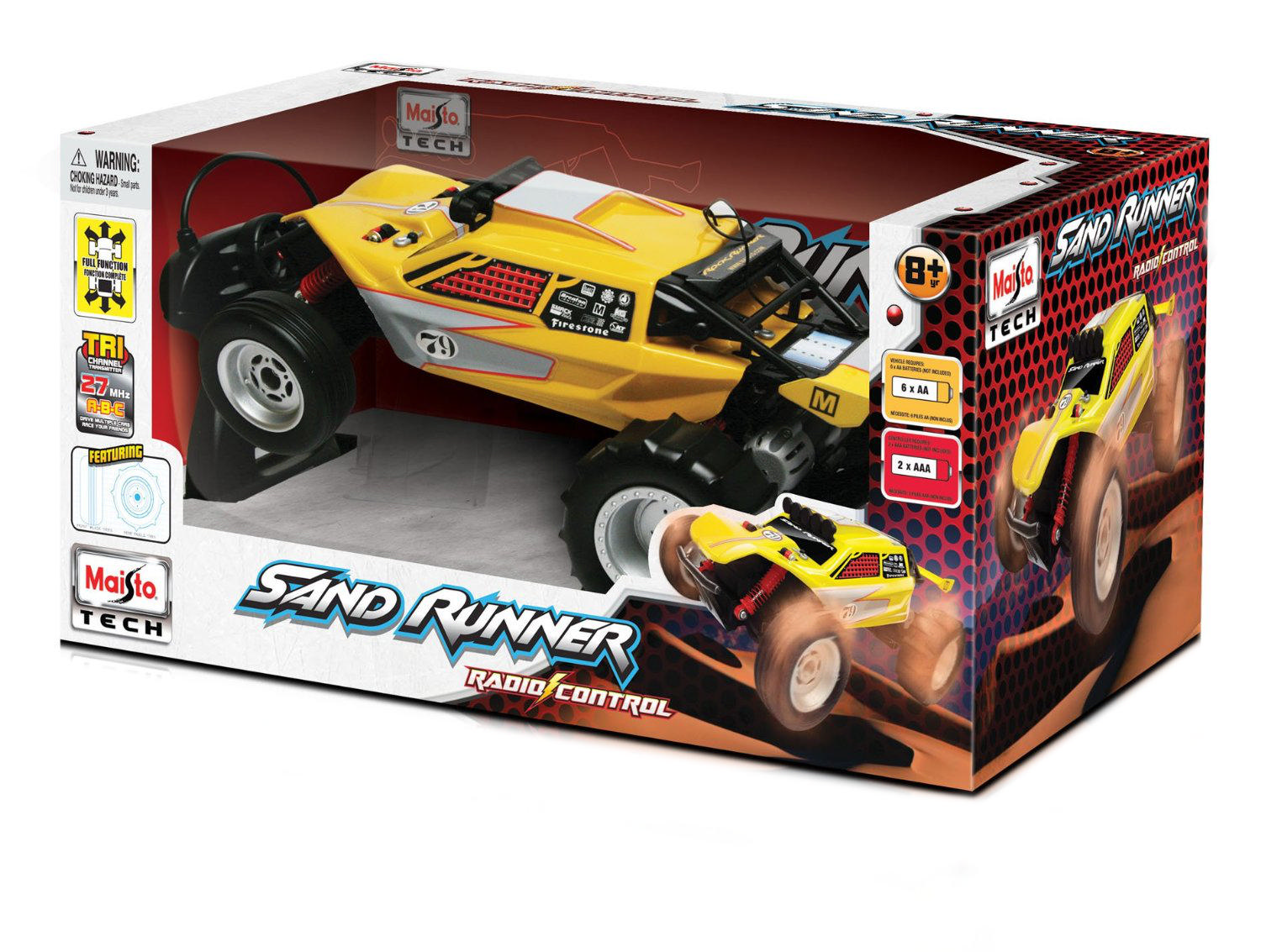 MAISTO-TECH-RC Sand Runner Uzaktan Kumandalı Araba