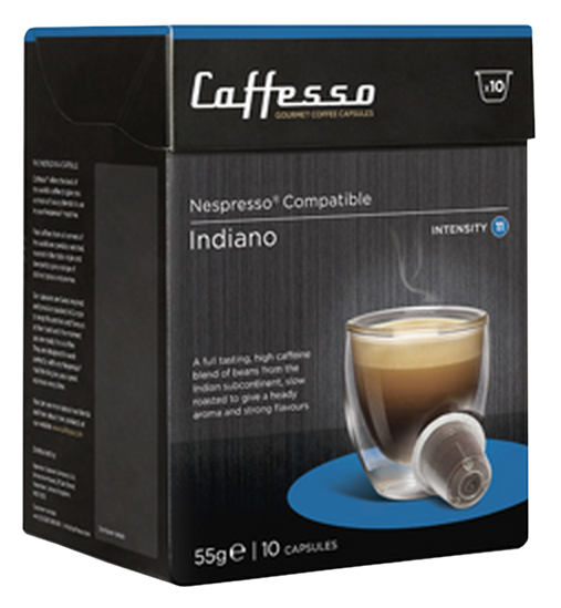 CAFFESSO INDIANO KÁVÉKAPSZULA Nespresso kávéfőzőhöz 