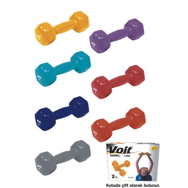 VOIT DB-21 2,5 kg Vınyl Dıppıng Dambıl
