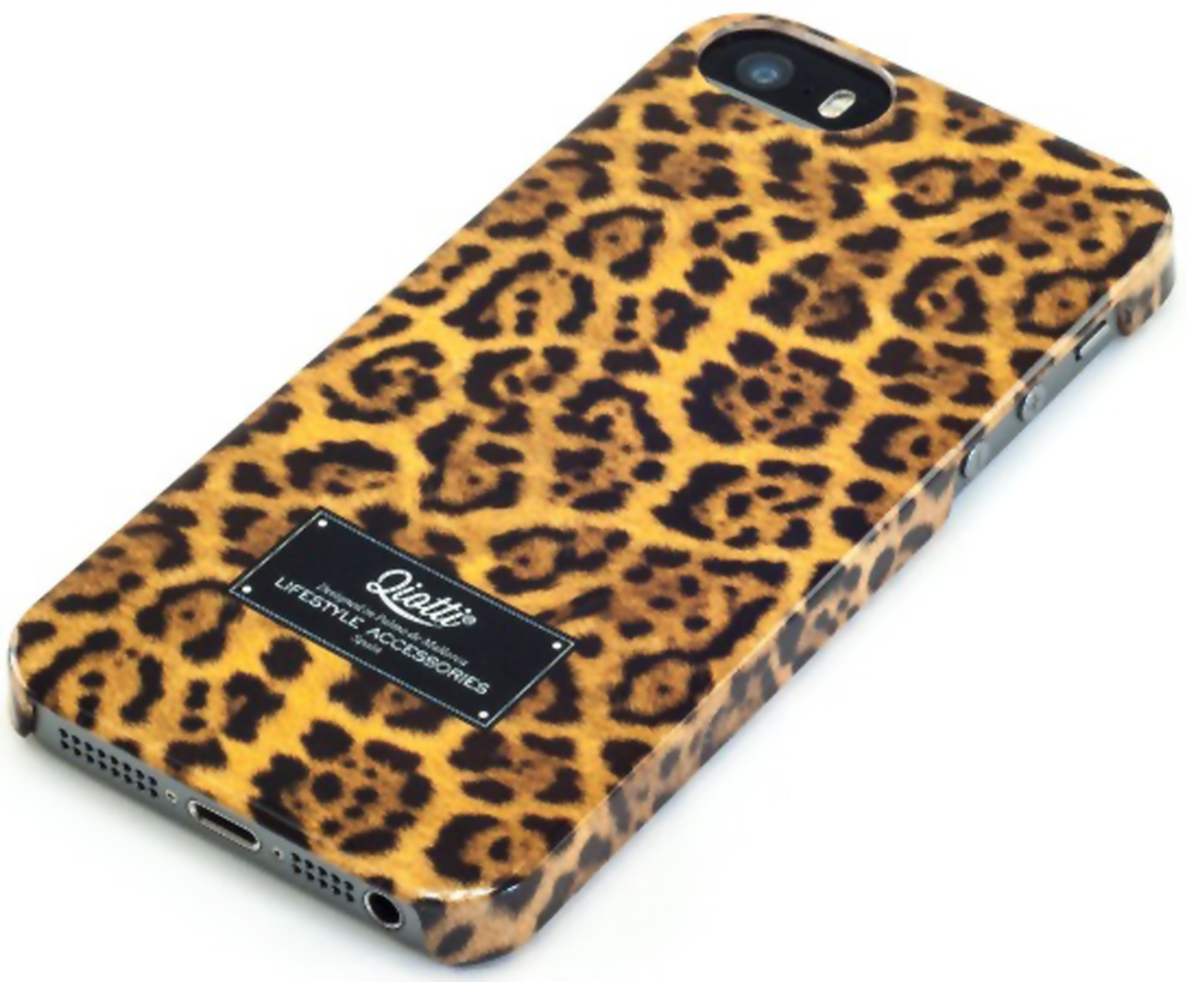 Q1500001 QIOTTI Gelb iPhone 5, Apple, Case, Bookcover, Snap Leo iPhone 5s, Fashion