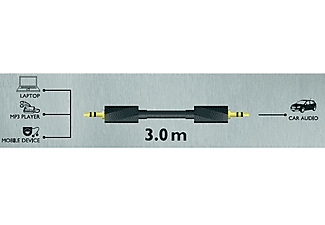 SOUND&IMAGE 31978 A ve B Bağlantısı Erkek Uçlu 3,5 mm Jack Uyumlu 3 m Ses Uzatma Kablosu_2