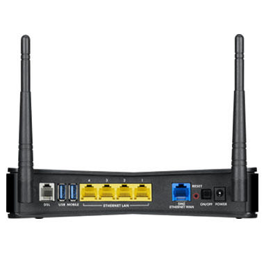 ZYXEL SBG3300N 4 Port 300Mbps Kablosuz N ADSL2+ VDSL2 Multi WAN Modem Router