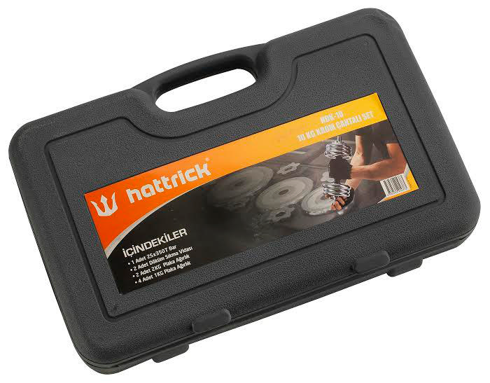 HATTRICK HDK.10 10 kg Krom Çantalı Set