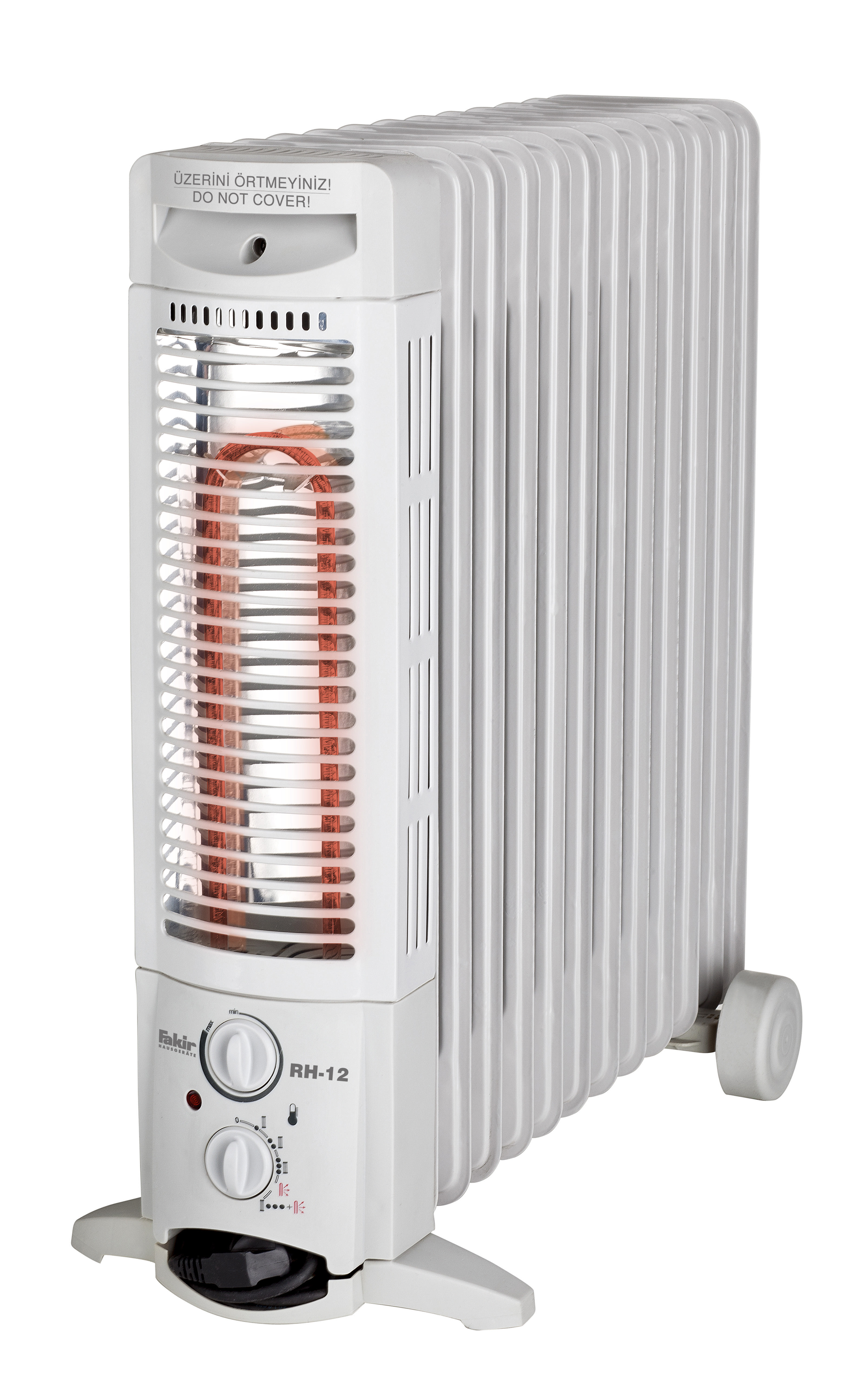 FAKIR RH 12 2800W 12 Dilim Halojenli Yağlı Radyatör