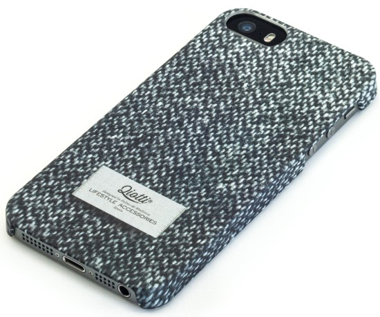 Jeans Snap Pull Backcover, Q1500014 5s, iPhone iPhone QIOTTI 5, Grau Apple, Case,