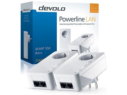 DEVOLO dLAN 550 DUO+ Starter Kit