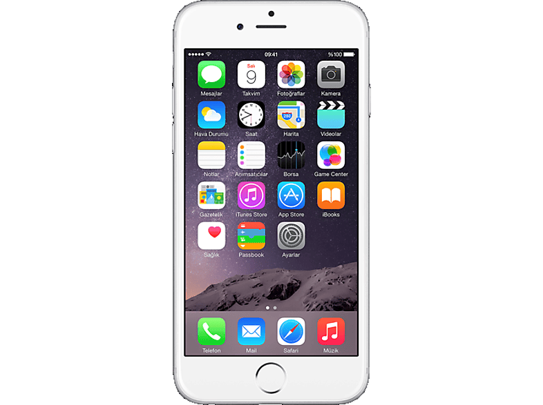 APPLE iPhone 6 64GB Gümüş Akıllı Telefon Apple Türkiye Garantili