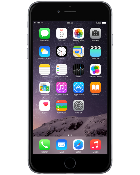 APPLE iPhone 6 Plus 64GB Uzay Grisi Akıllı Telefon Apple Türkiye