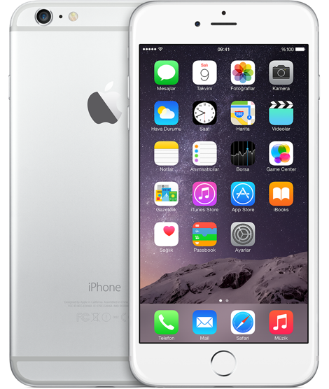 APPLE iPhone 6 Plus 16GB Gümüş Akıllı Telefon Apple Türkiye Garantili