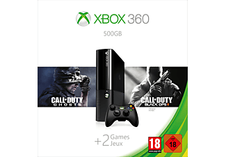 MICROSOFT Xbox 360 500GB inkl. Call of Duty: Ghosts und Call of Duty: Black Ops 2