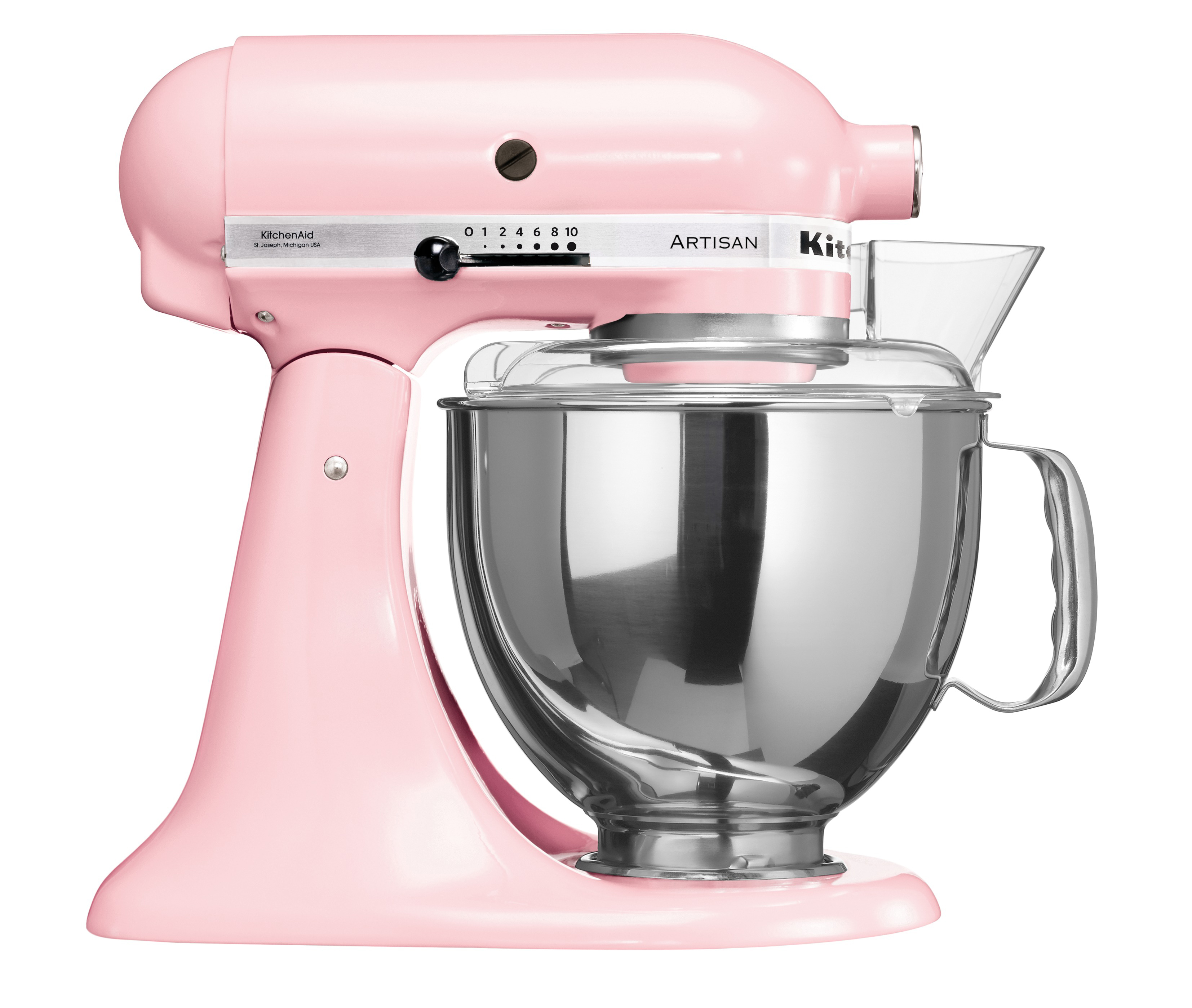 KITCHENAID 5KSM150PSEPK Artisan Küchenmaschine Pink (Rührschüsselkapazität: 4,83 l, 300 Watt)
