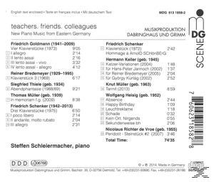 Steffen Schleiermacher - Teachers,Friends,Colleagues  - (CD)