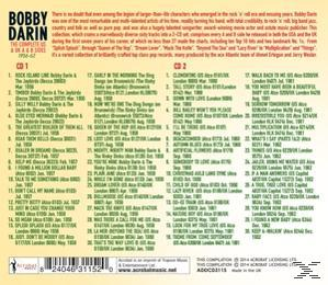 Bobby Darin - The Complete Us & Uk A & B Sides 1956-62  - (CD)