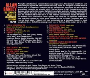 Allan Ganley - The Complete Quartet & Jazzmakers Sessions 1957-59  - (CD)