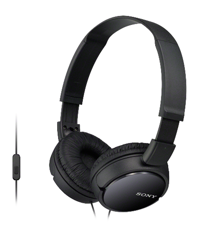 SONY MDR-ZX110AP zwart | MediaMarkt