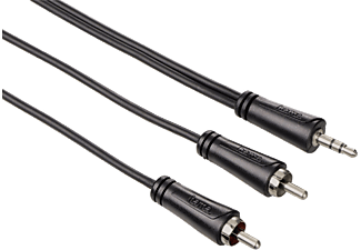 HAMA HM 122295 3,5 mm - 2RCA 1,5 m Siyah Stereo Ses Kablosu