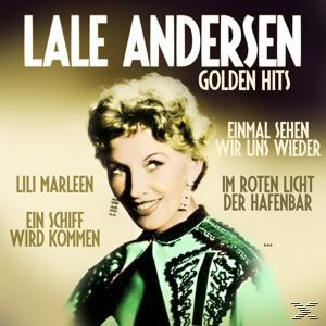 Albumcover von Lale Andersen mit Text, eine lächelnde Frau.