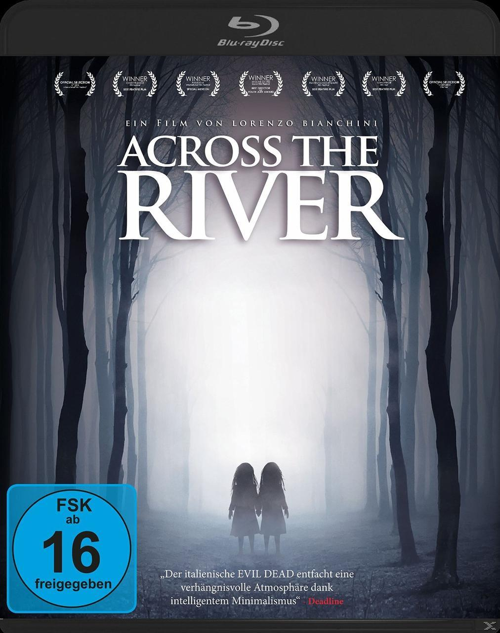 Zwei kleine Mädchen in dunkler Kleidung stehen in einem nebligen Wald. Blu-ray Cover.