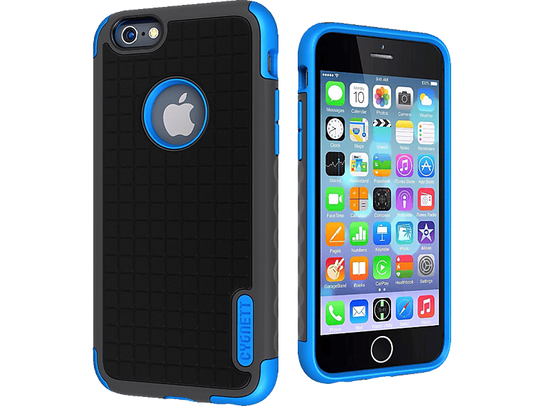 Evolution, iPhone WorkMate CY1667CPWOR Blau Grau CYGNETT 6, Apple, /