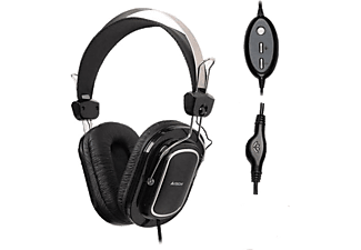 A4 TECH HU-200 Mikrofonlu USB Kulaklık Siyah