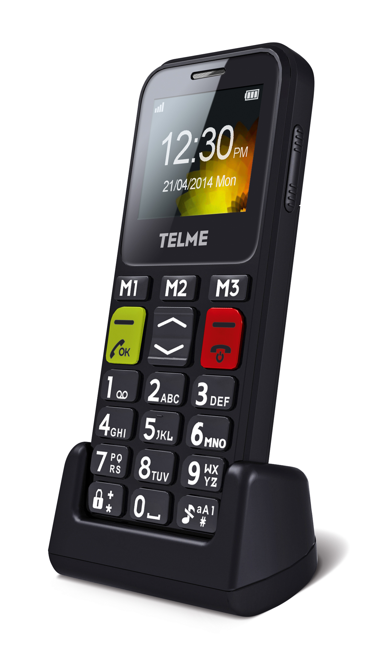EMPORIA C150_001_B Telme C150 Seniorenhandy, Schwarz