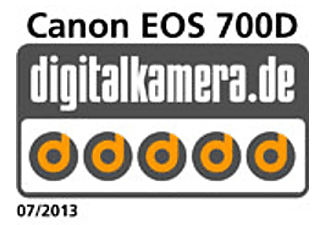 CANON EOS 700D Spiegelreflexkamera, 18 Megapixel, 18-55 mm Objektiv (IS), Touchscreen Display, Schwarz