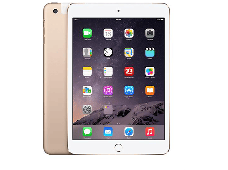 APPLE MGYK2TU iPad mini 3 128GB Wi-Fi Altın Tablet PC Fiyat