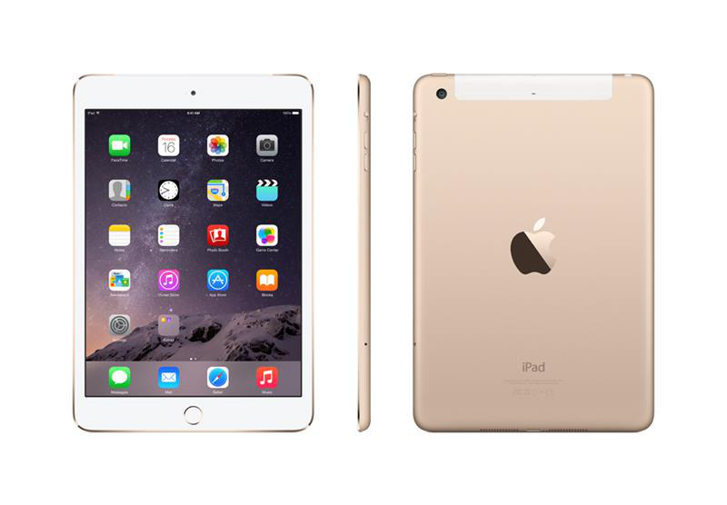 APPLE MGYK2TU iPad mini 3 128GB Wi-Fi Altın Tablet PC
