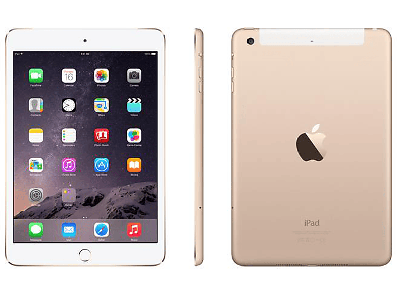 APPLE MGYK2TU iPad mini 3 128GB Wi-Fi Altın Tablet PC Fiyat