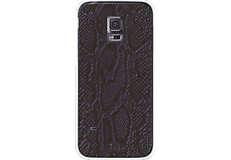 FABRICOVERS Cover Folie Velbond Python Samsung Galaxy S5 Mini schwarz, Samsung, Galaxy S5 mini, Schwarz