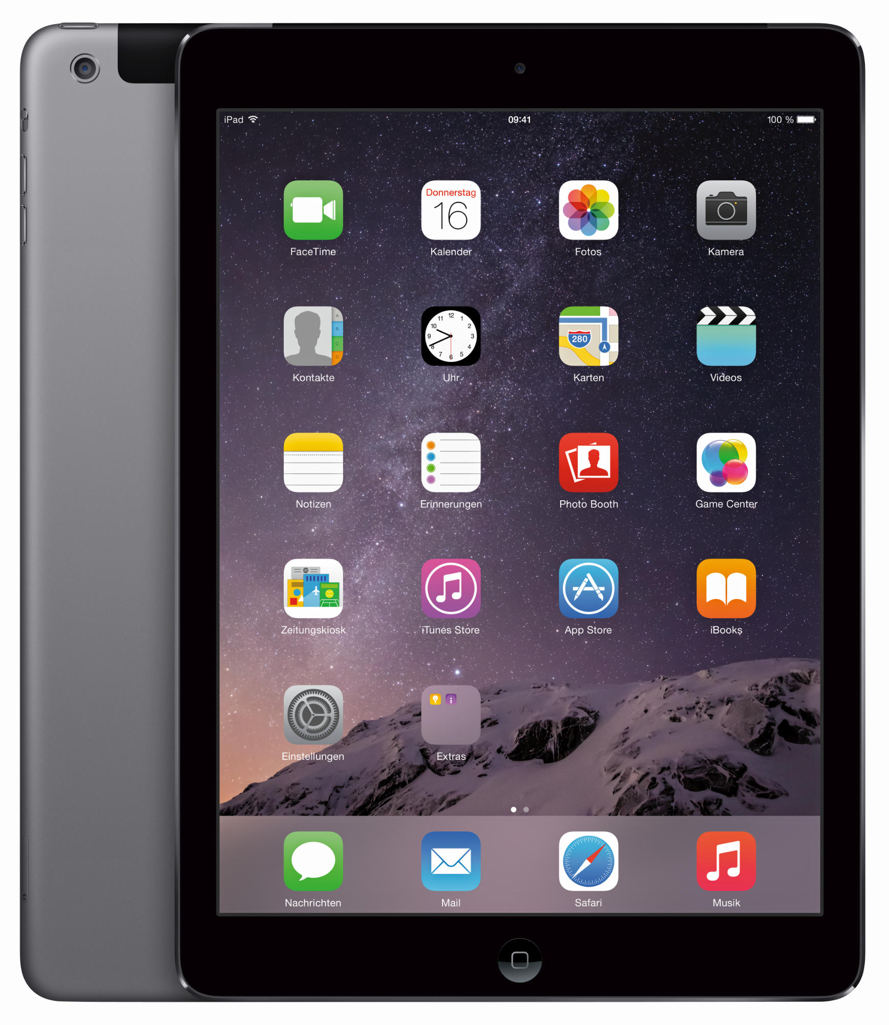APPLE iPad Air MD792FD/B, Tablet, 32 GB, 9,7 Zoll, Spacegrau