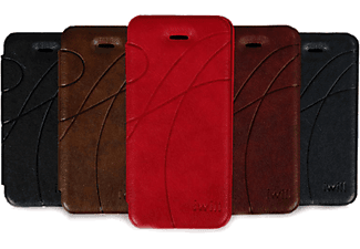 IWILL DIP-589 Leather Case  Telefon Kılıfı Kırmızı