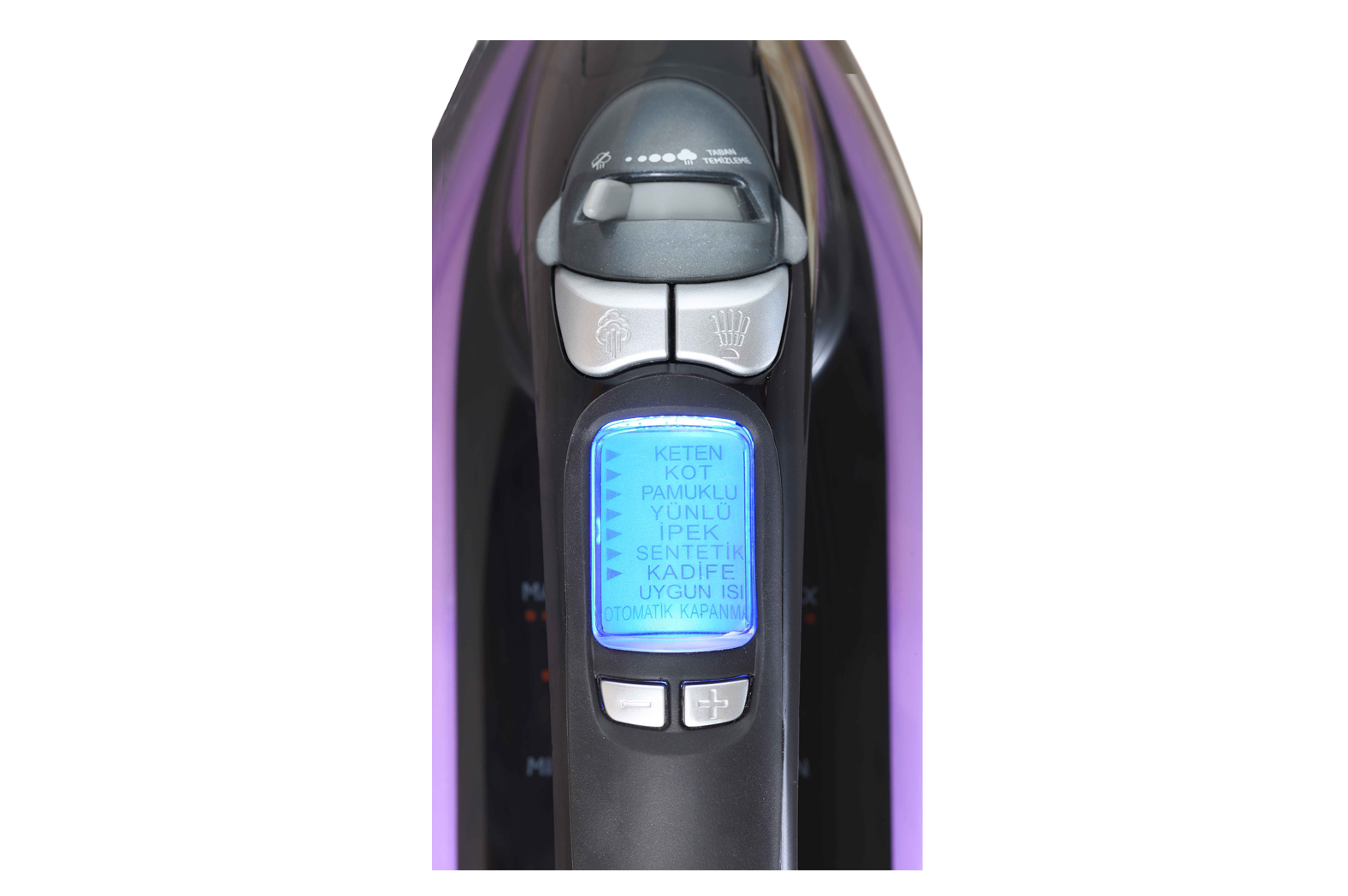 VESTEL V-PRESS Serisi 4001 Nano Seramik Tabanlı 2400 W Dijital Mor Buharlı Ütü 