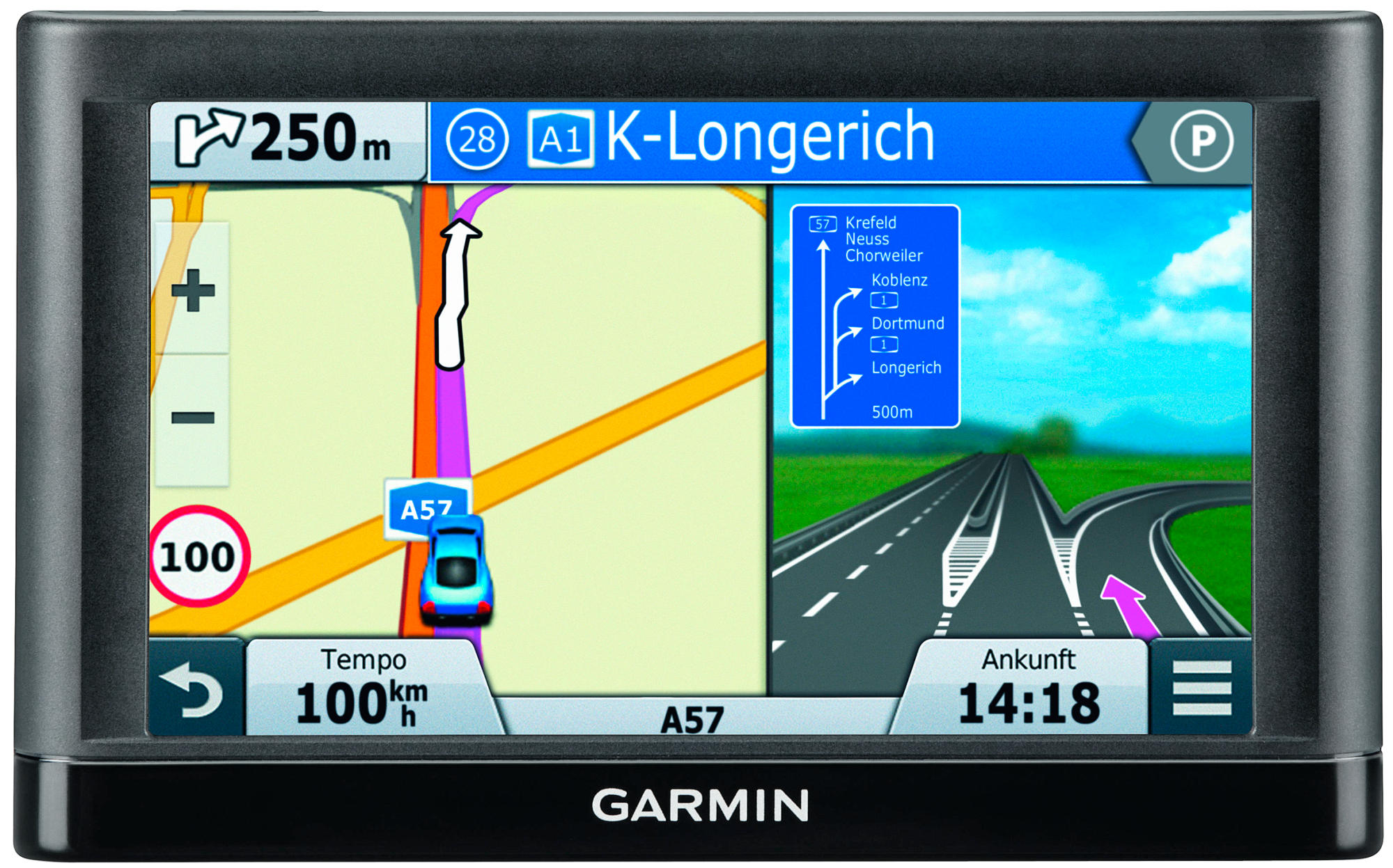 GARMIN nüvi 55LMT PKW Zentraleuropa