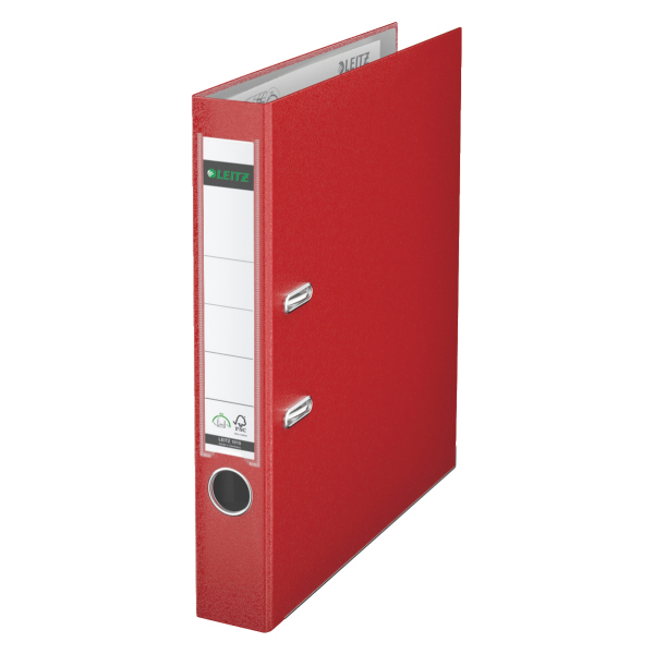 LEITZ 1015-50-25 Qualitäts Ordner 180° schmal Qualitäts-Ordner Rot
