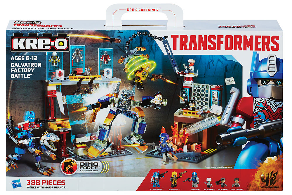 HASBRO TRANSFORMERS KRE-O Galvatron'un Fabrikası 388 Parça