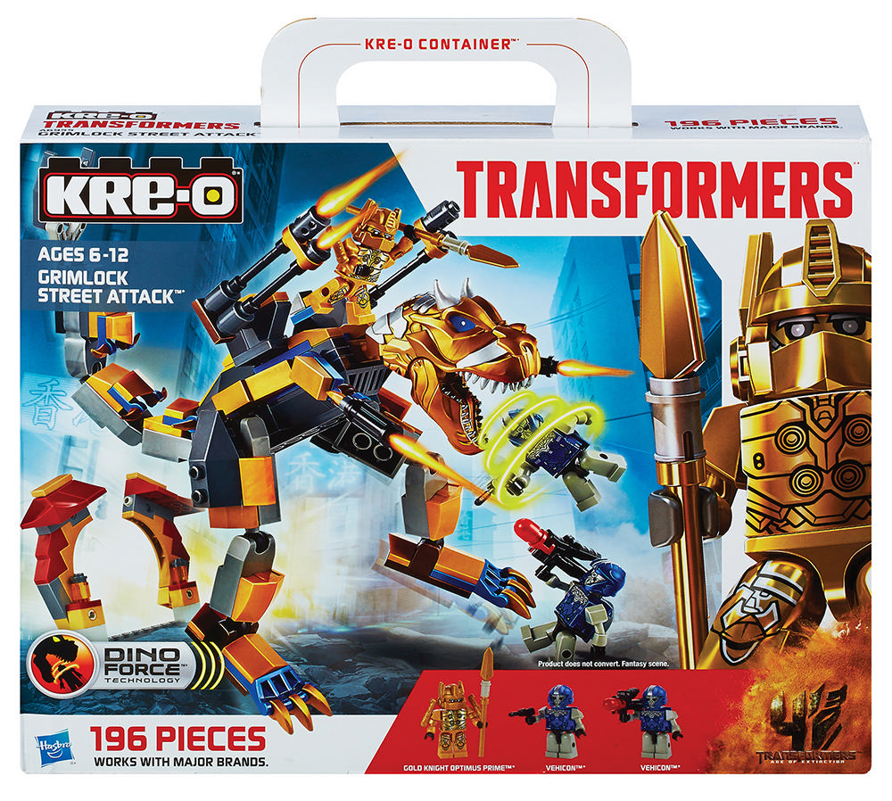 HASBRO TRANSFORMERS KRE-O Grimlock Sokak Saldırısı 196 Parça