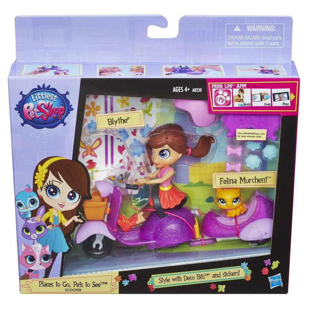 HASBRO LPS Scooter'lı Blythe ve Miniş