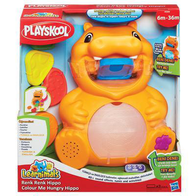 HASBRO PLAYSKOOL Renk Renk Hippo