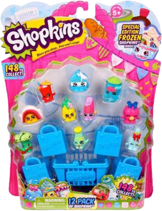SHOPKINS Shopkins figurák 12 db-os