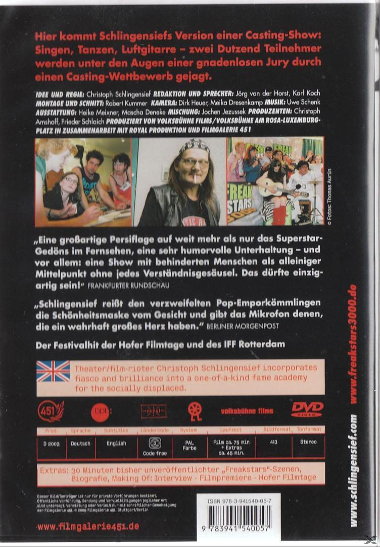 FREAKSTARS 3000 (NEUAUFLAGE) DVD