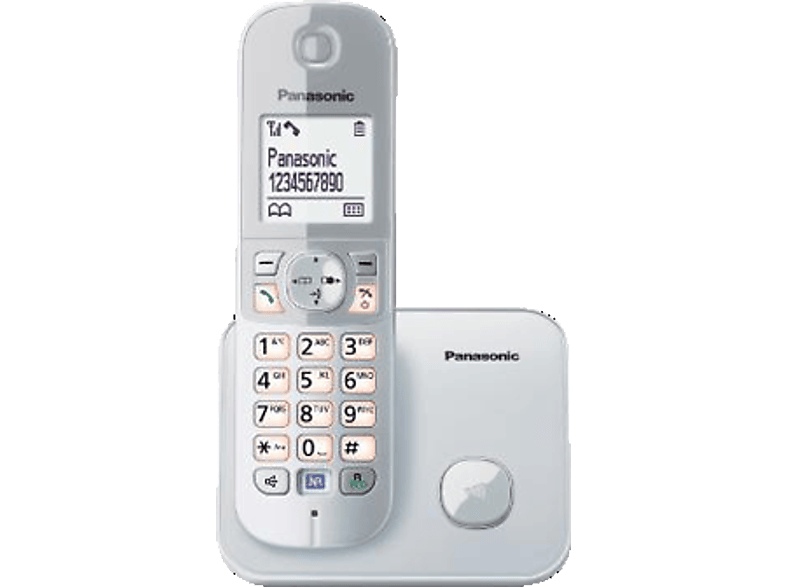 PANASONIC KX-TG6811TRS Telsiz Telefon Beyaz_1